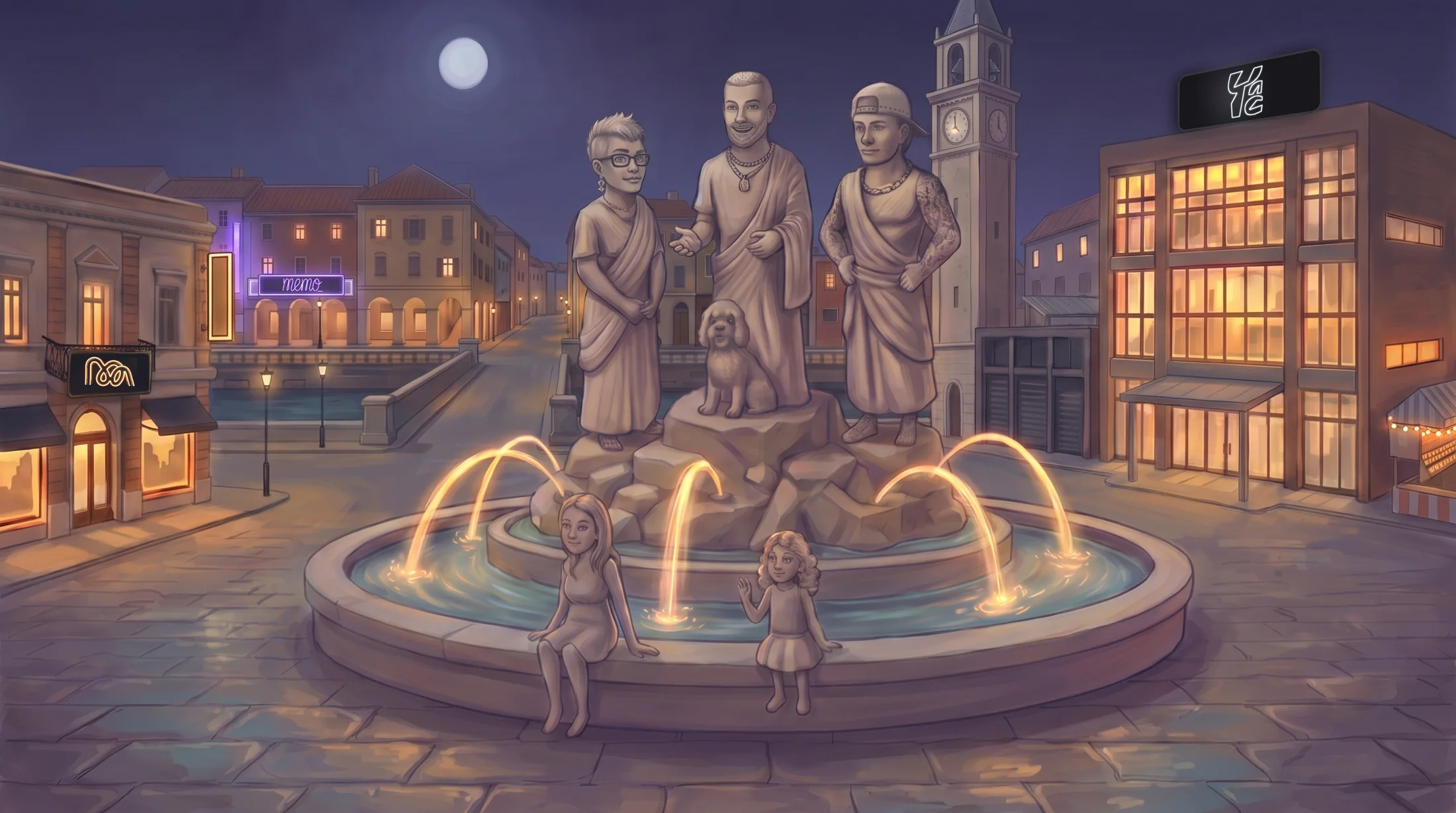 La piazza: un punto d’incontro